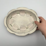 加彩楕円鉢　大【KI1b】