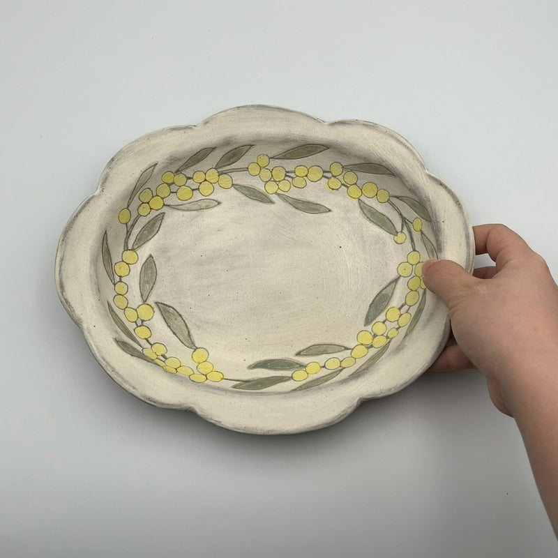 加彩楕円鉢 大｜樹ノ音工房 – nokaze｜陶器、和食器、うつわの通販