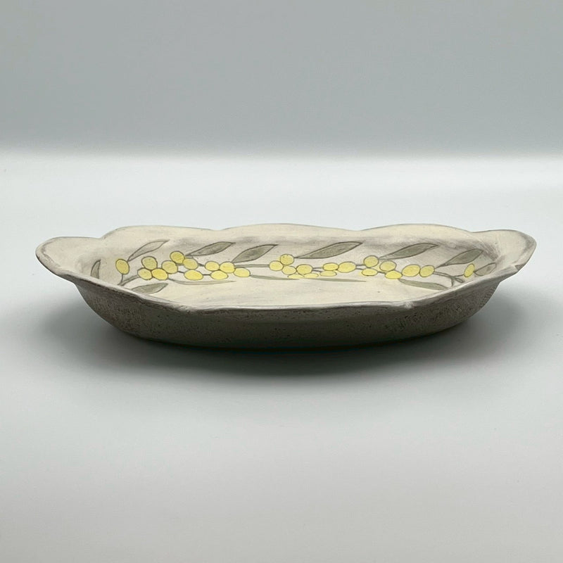 加彩楕円鉢 大｜樹ノ音工房 – nokaze｜陶器、和食器、うつわの通販