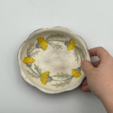 加彩楕円鉢　小【KI2d】