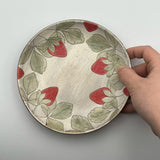 加彩丸平皿　中【KI3a】