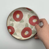 加彩丸平皿　中【KI3b】