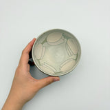 Decorative round rice bowl [KI5c]