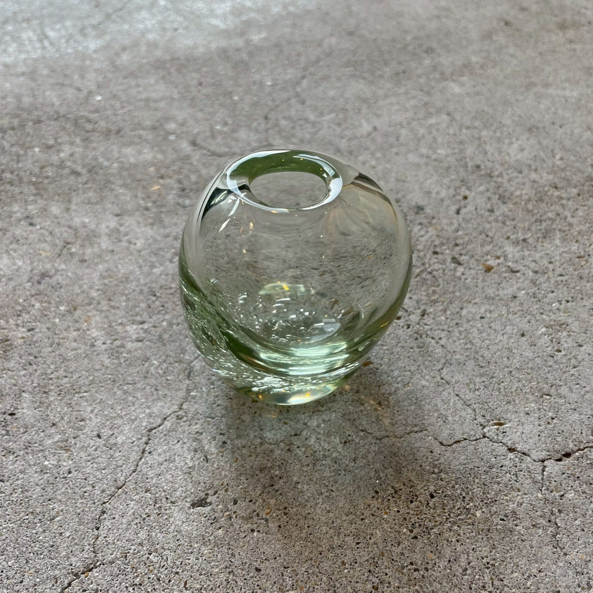 琵琶湖彩 ミニ一輪挿し｜作家 神永朱美（imeca glass） – nokaze｜陶器 