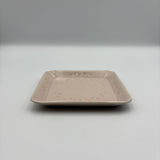 Square plate, cherry blossom design [kaji4]