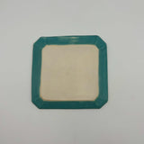 Square plate, lemon design [kaji6]