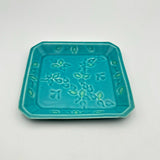 Square plate, lemon design [kaji6]