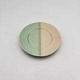 豆リム皿pink x aqua 【kaji9】