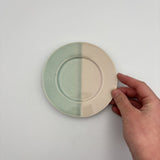 豆リム皿pink x aqua 【kaji9】