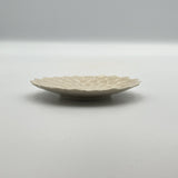灰琥珀釉　ダリア　小皿【MA10】