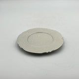 Artist Asami Maeda Blue and white porcelain flower arabesque ridge flower small plate