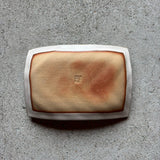 波紋菓子皿　鳥ノ子釉【MD7】