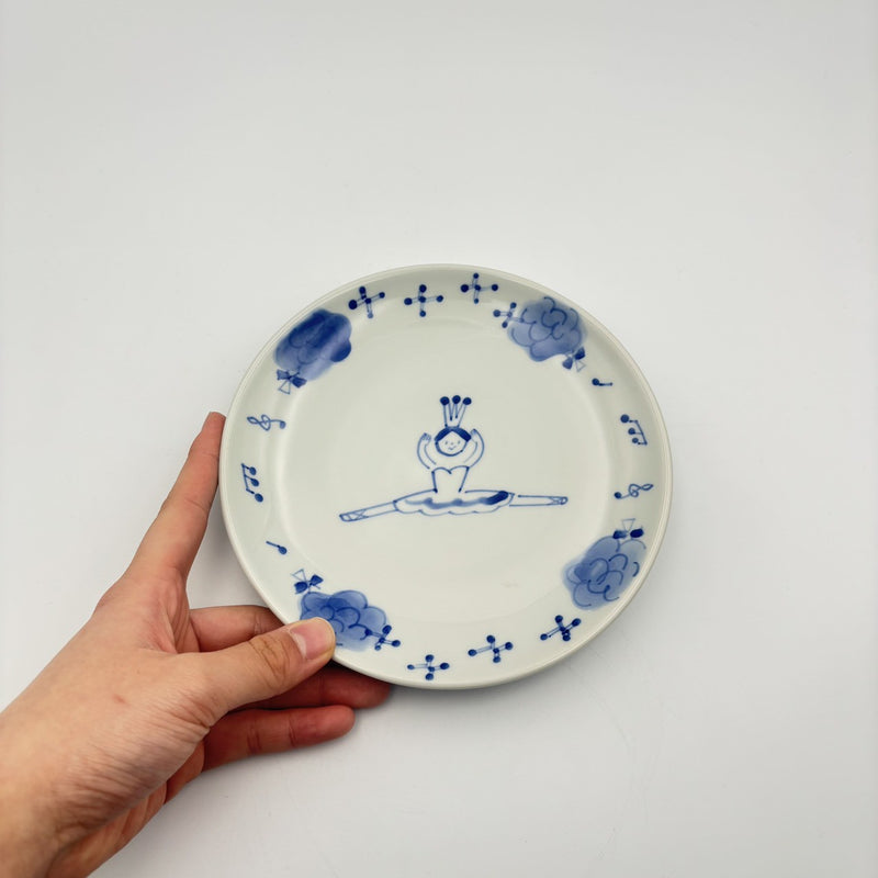 バレリーナ　陶額　イタリア　Giovanni バレリーナ 5寸皿｜砥部焼 森陶房 – nokaze｜陶器、和食器、うつわの通販