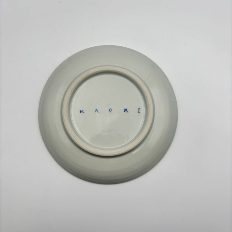 バレリーナ 5寸皿｜砥部焼 森陶房 – nokaze｜陶器、和食器、うつわの通販