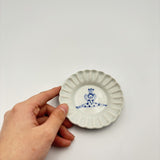 バレリーナ　レースの小皿【MK5c】