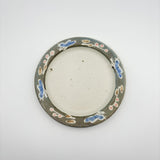 Blue Bird Rimmed Plate (Large) [MK9b]