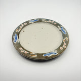 Blue Bird Rimmed Plate (Large) [MK9b]