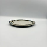 Blue Bird Rimmed Plate (Large) [MK9b]
