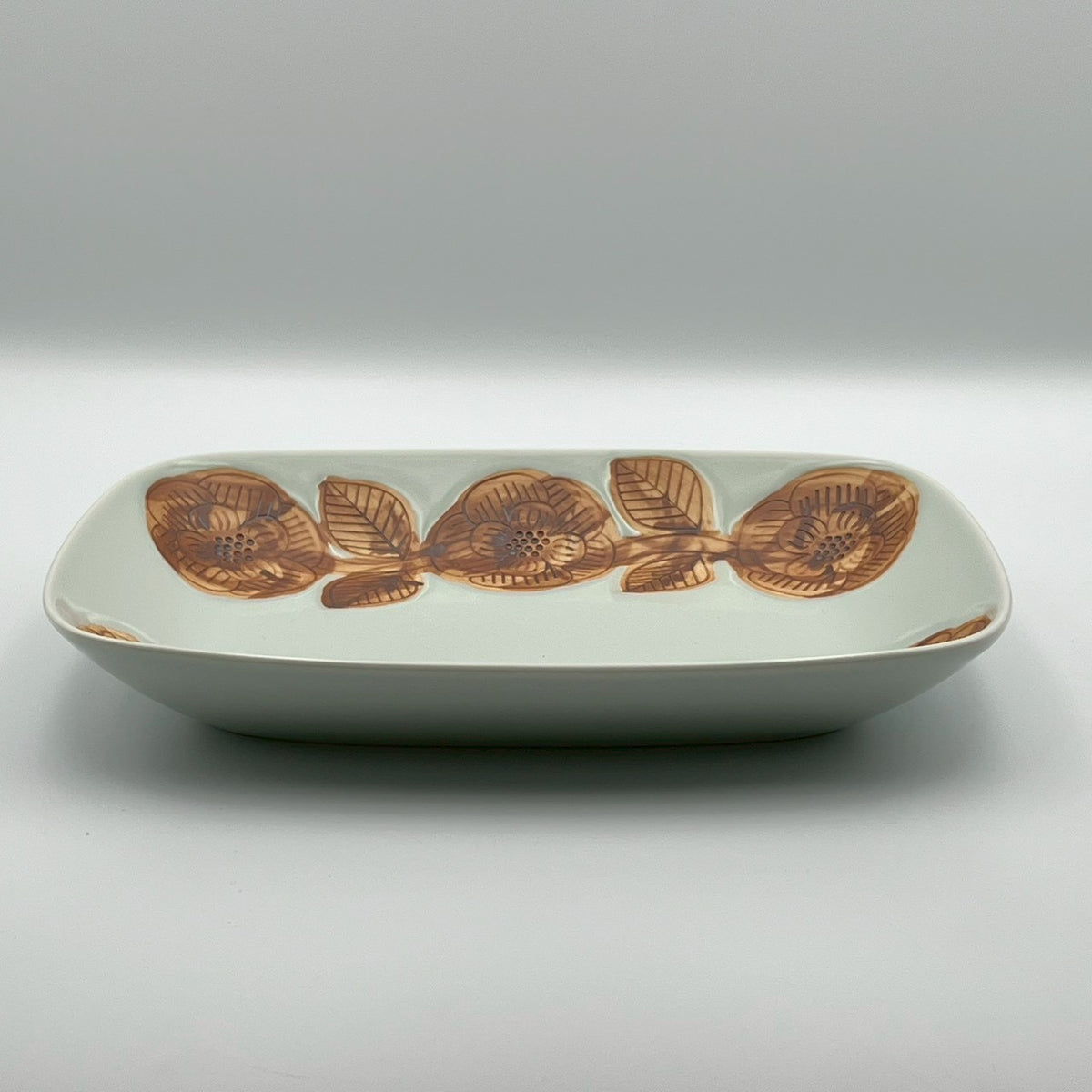 レクタングルプレート フラワー｜石原亮太（Pebble） – nokaze｜陶器