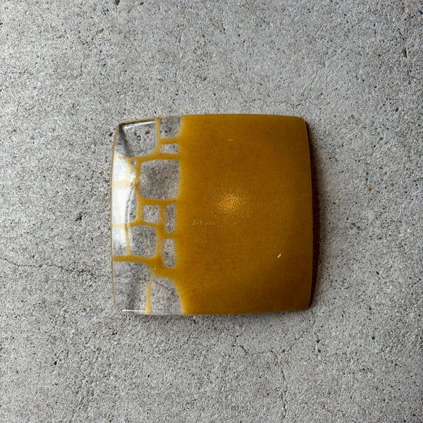角皿 すみあげ 小b びわ茶【SB36】