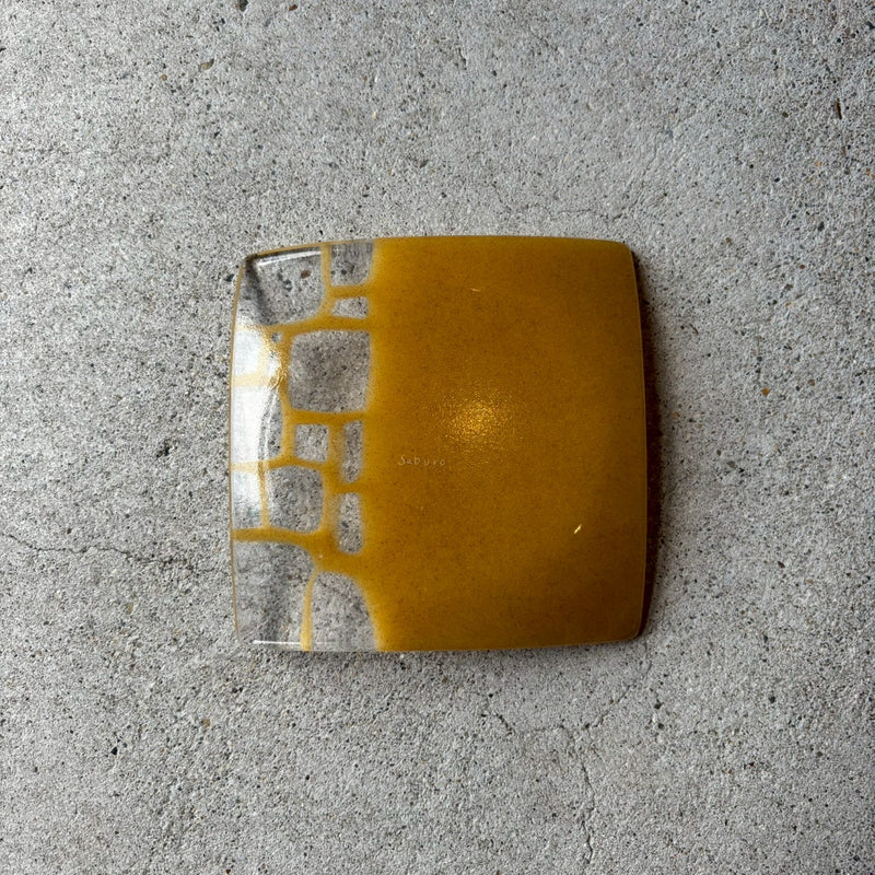 角皿 すみあげ 小b びわ茶【SB36】