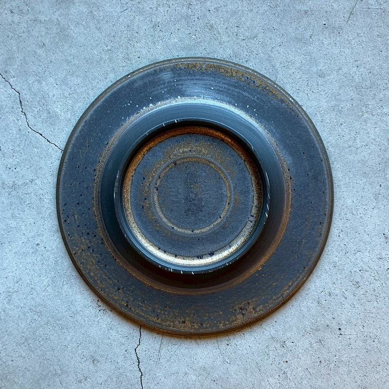 4寸皿　錆【UY1a】