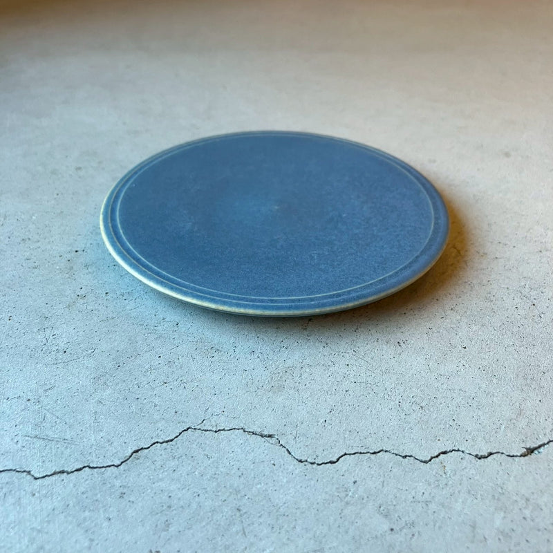 4寸皿　インディゴ【UY1c】