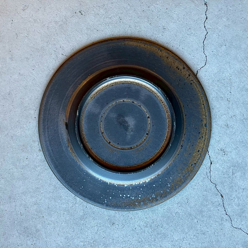 5寸皿　錆【UY2a】