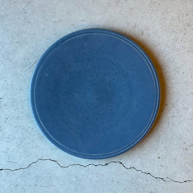 5寸皿　インディゴ【UY2c】