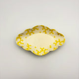 ミモザ　輪花ラヴィエ皿【ホンゴウ20】