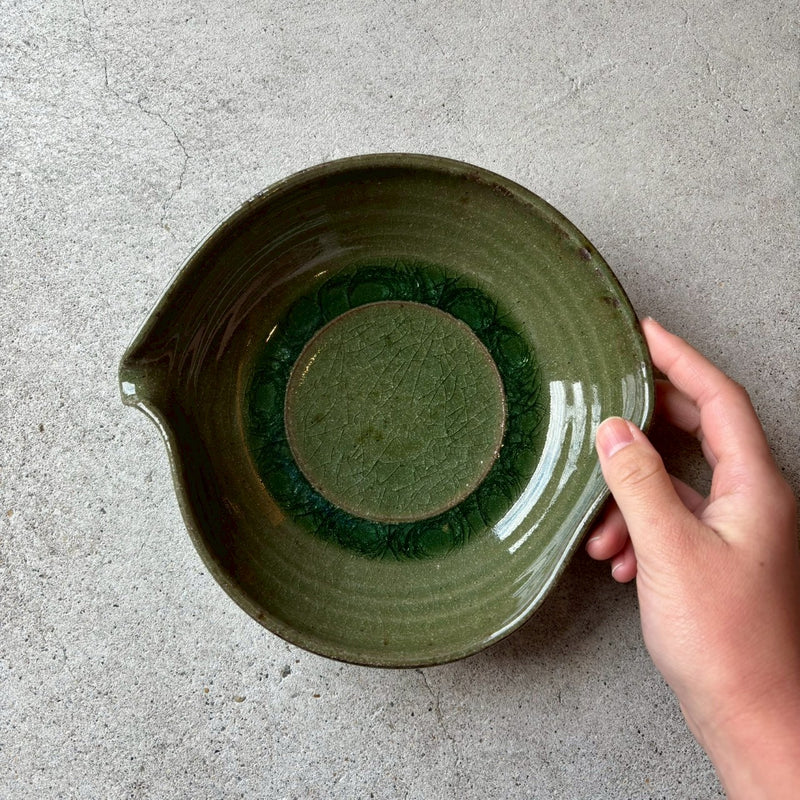 橘子灰片口清酒杯 [10]