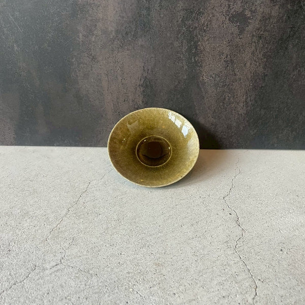 青唐津小皿｜健太郎窯（唐津焼）
