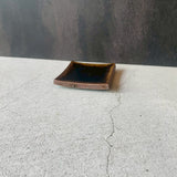 [Photography Used / 10% Off] Small Candy Glazed Square Plate | Kentaro Kiln (Karatsu Ware)