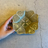 灰釉　花菱形　向付【ヌ11b】