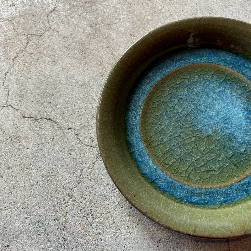 みかん灰秞 皿｜作家 鈴木隆（小田原） – nokaze｜陶器、和食器
