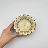 Yellow Brushstroke Shallow Bowl, 14cm [Old 125]