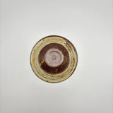 Yellow Brushstroke Shallow Bowl, 14cm [Old 125]