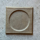 Orange ash square plate [148]