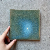 Orange ash square plate [148]