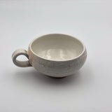 たて鉄線　手付丸形スープカップ【古14】