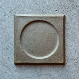 Orange ash square plate [148]