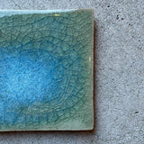 Orange ash square plate [148]