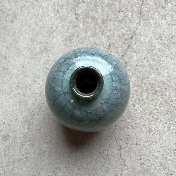 青瓷　花器【155】