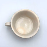 たて鉄線　手付切立スープカップ【古15】