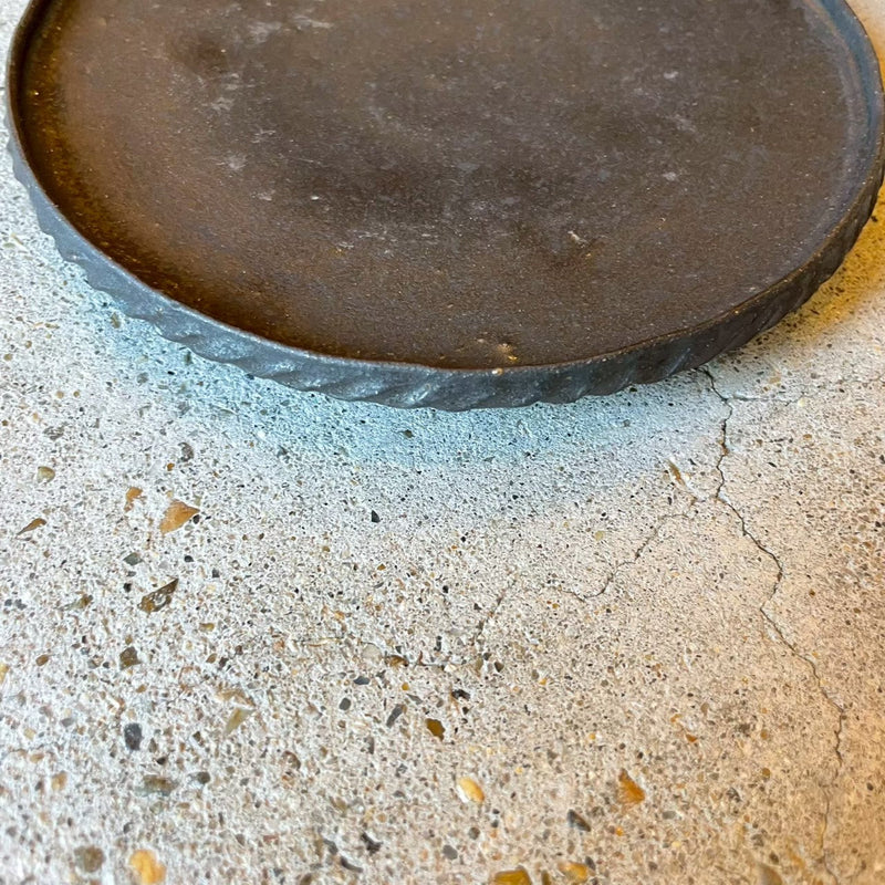 リム皿｜作家 山中勇人 – nokaze｜陶器、和食器、うつわの通販