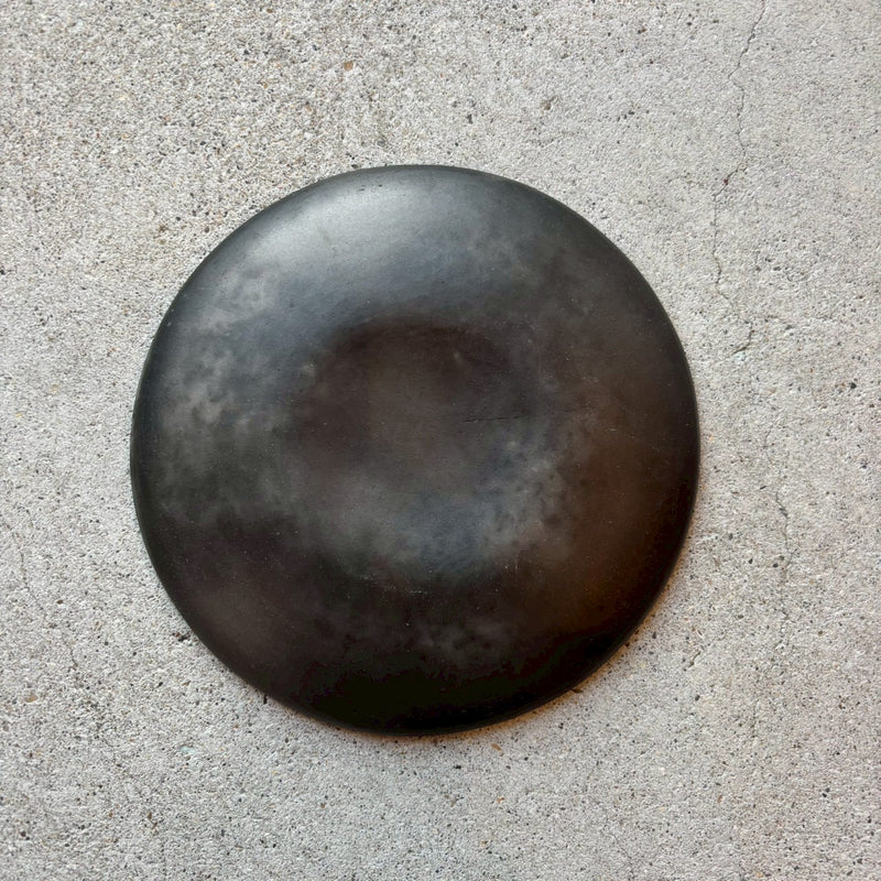 炭化焼き締め　５寸皿【石川2a】
