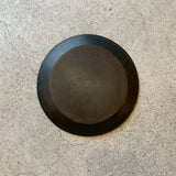 炭化焼き締め　５寸皿【石川2c】