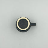 Black iron Tamaashi coffee cup [yoshida pottery4]