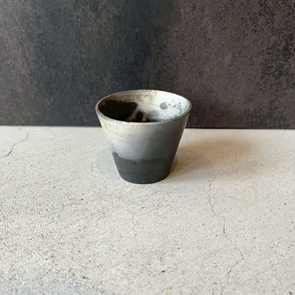 炭化焼き締め　茶杯【石川4】