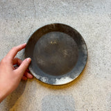 炭化焼き締め　５寸皿【石川2b】